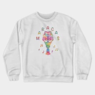 Mexican maracas Cinco de Mayo Crewneck Sweatshirt